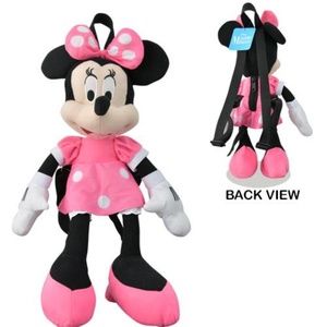 Licensed Disney Minnie 16" Plush Backpack